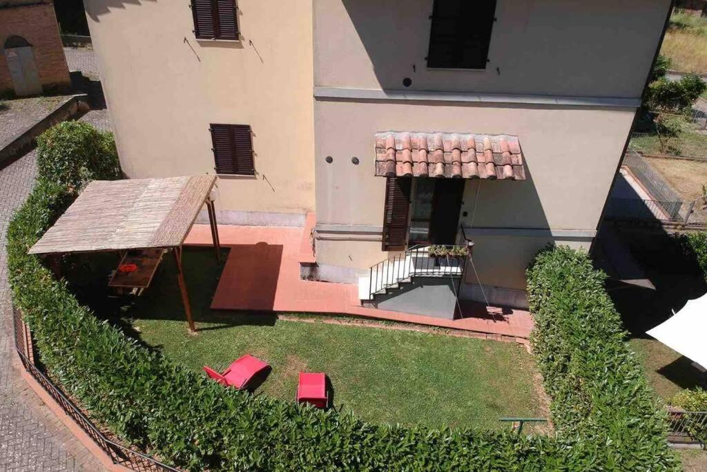 Casazappa - In Centro A Piedi, Parcheggio E Giardino Privato Appartement Siena Buitenkant foto
